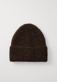 Gina Tricot BRUSHED BEANIE - Mütze - brown