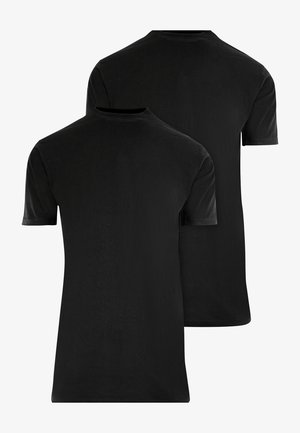 HOM 2 PACK HARRO - Basic T-shirt - schwarz