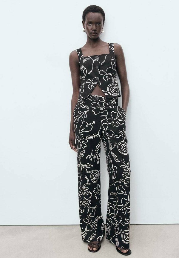 FLORAL PRINT - Trousers3