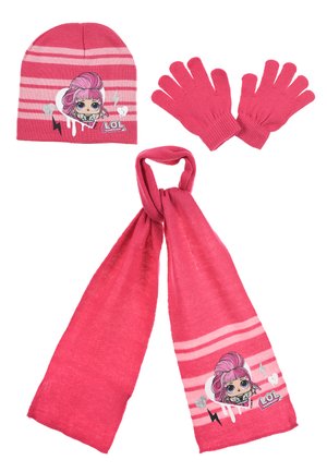 WINTER-SET - Scarf - mehrfarbig