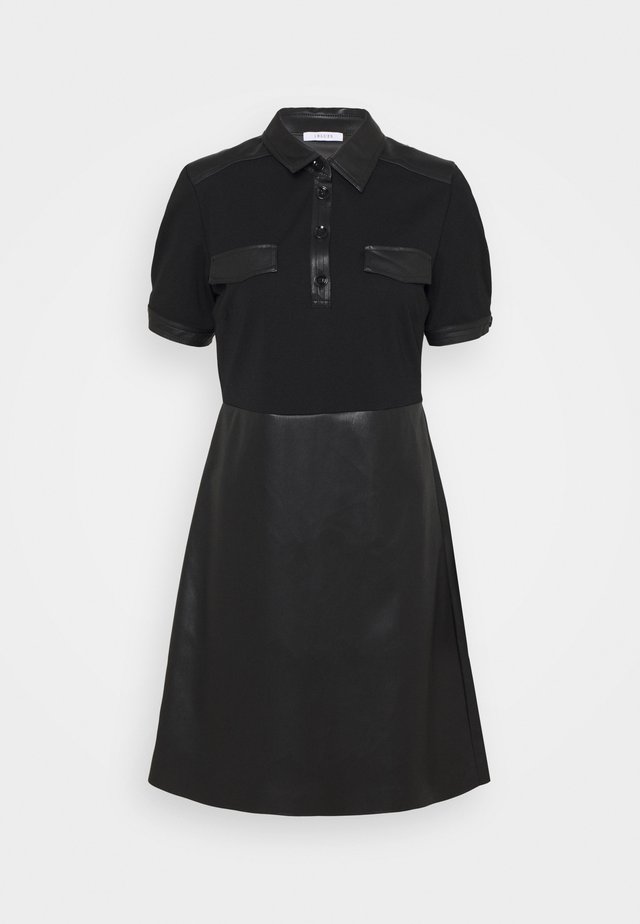 ERICA - Jersey dress - nero