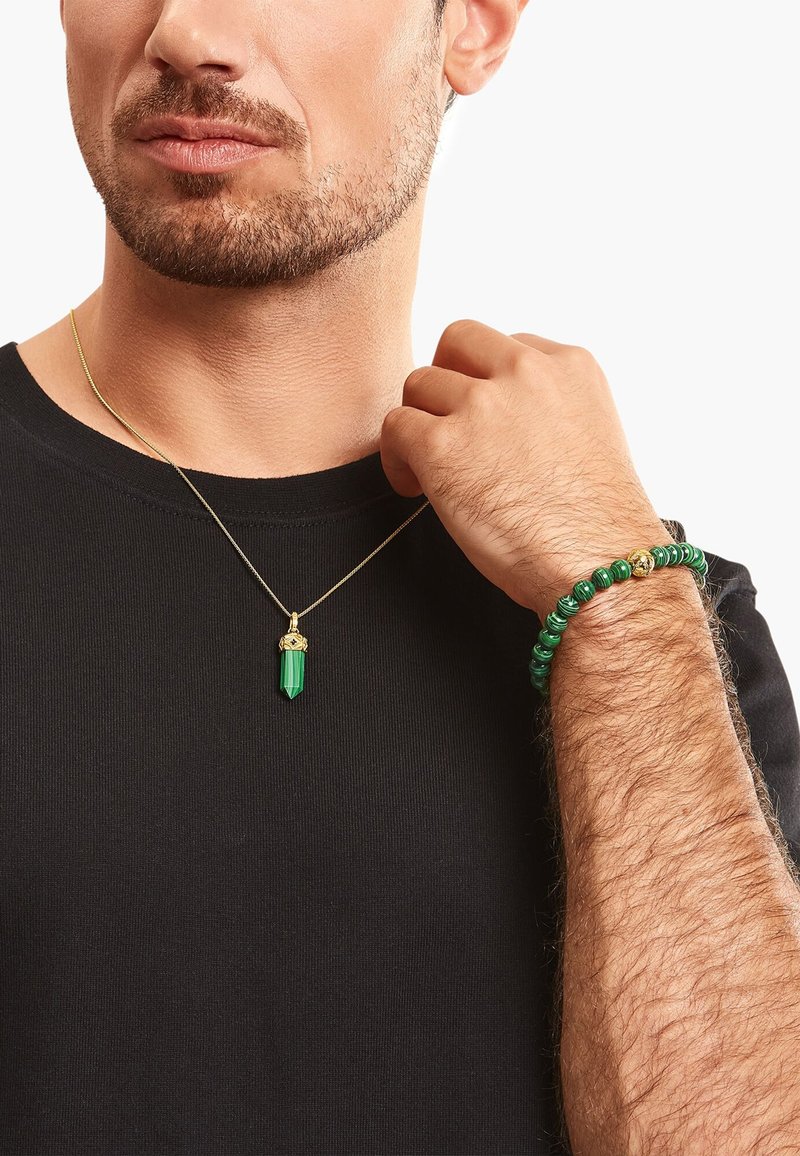 THOMAS SABO MALACHITE GREEN - Bracelet - green
