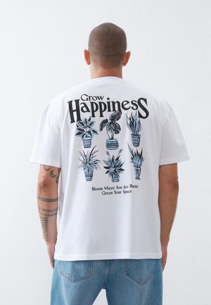 Pier One T-shirt imprimé - white