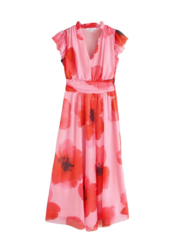 TALL FIT - V-NECK MIDI - Freizeitkleid