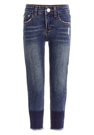 Vaqueros pitillo - dark-blue denim