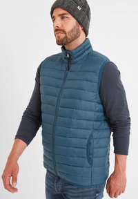 TOG24 GIBSON - Waistcoat - lagoon blue