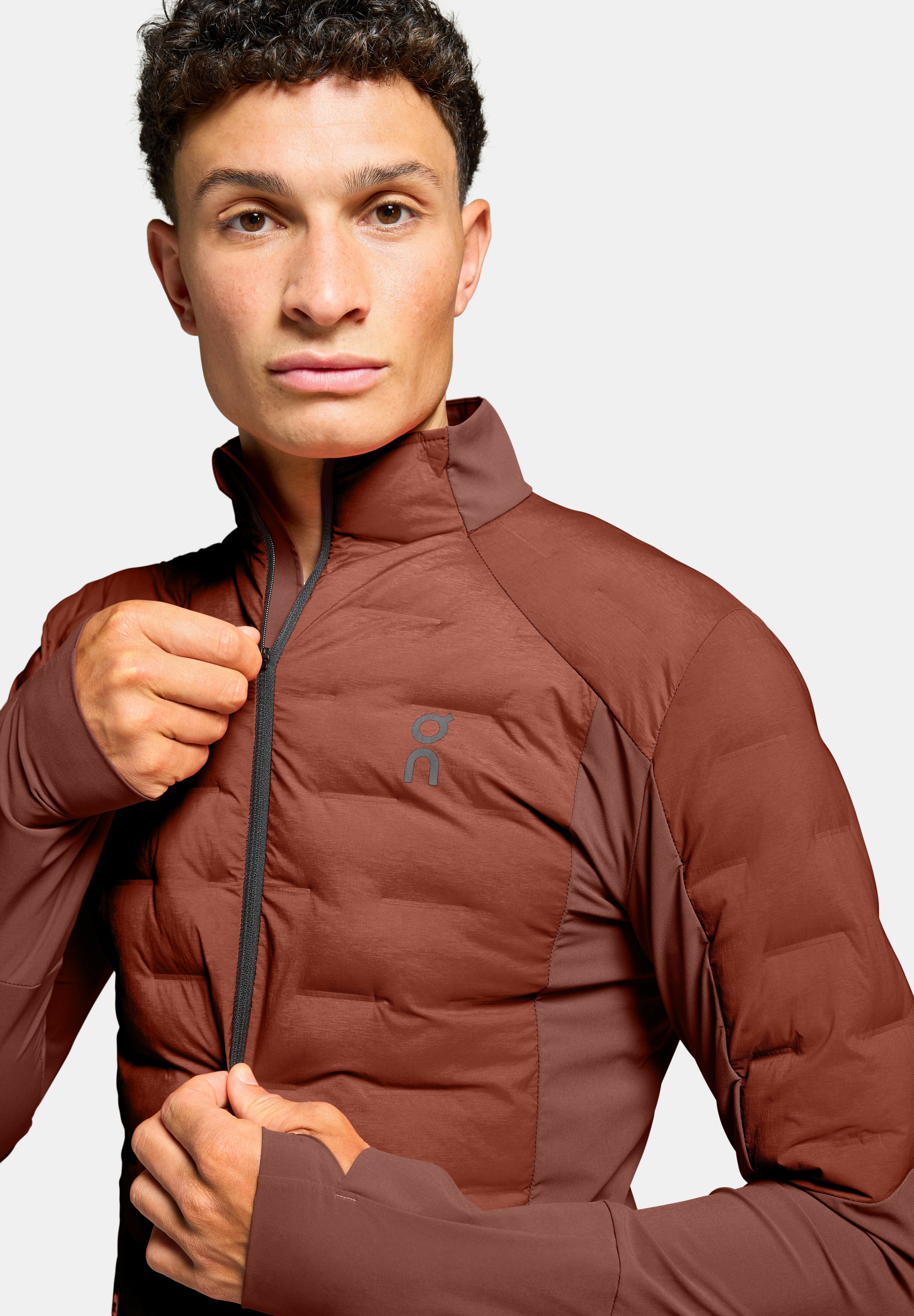On CLIMATE - Running jacket - auburn ruby/red - Zalando