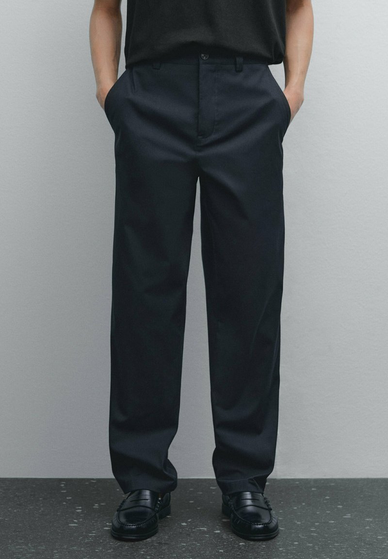 Massimo Dutti - Pantaloni - mottled dark blue, Ingrandire