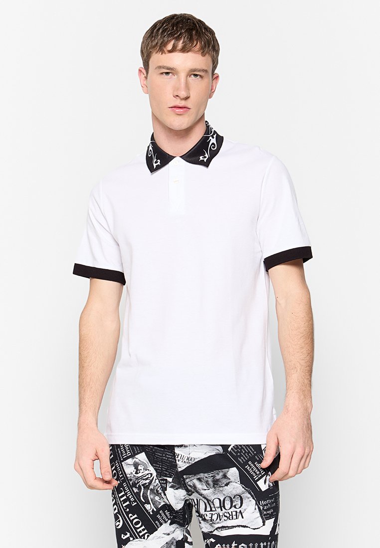 Versace Jeans Couture Poloshirt wit Versace Jeans Couture Poloshirt wit