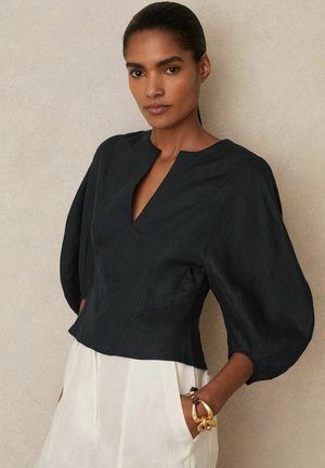 REGULAR FIT - REMI BALLOON-SLEEVE - Blouse - navy