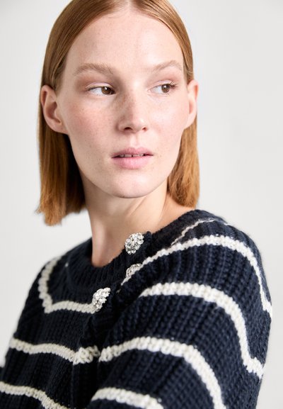 Cinq à Sept KEREN  - Jumper - navy/ivory