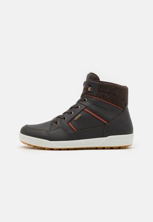 BOSCO GTX - Snowboots - dunkelbraun/orange