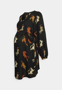 ONLY MATERNITY OLMALMA LIFE POLY ALLY DRESS  - Vestido de dia - black