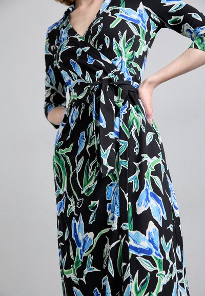 Diane von Furstenberg ABIGAIL DRESS - Dolga obleka - blue