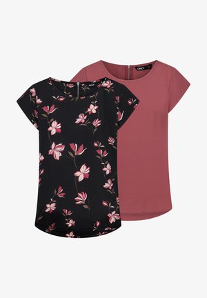 ONLY 2 PACK - Bluse - rose brown