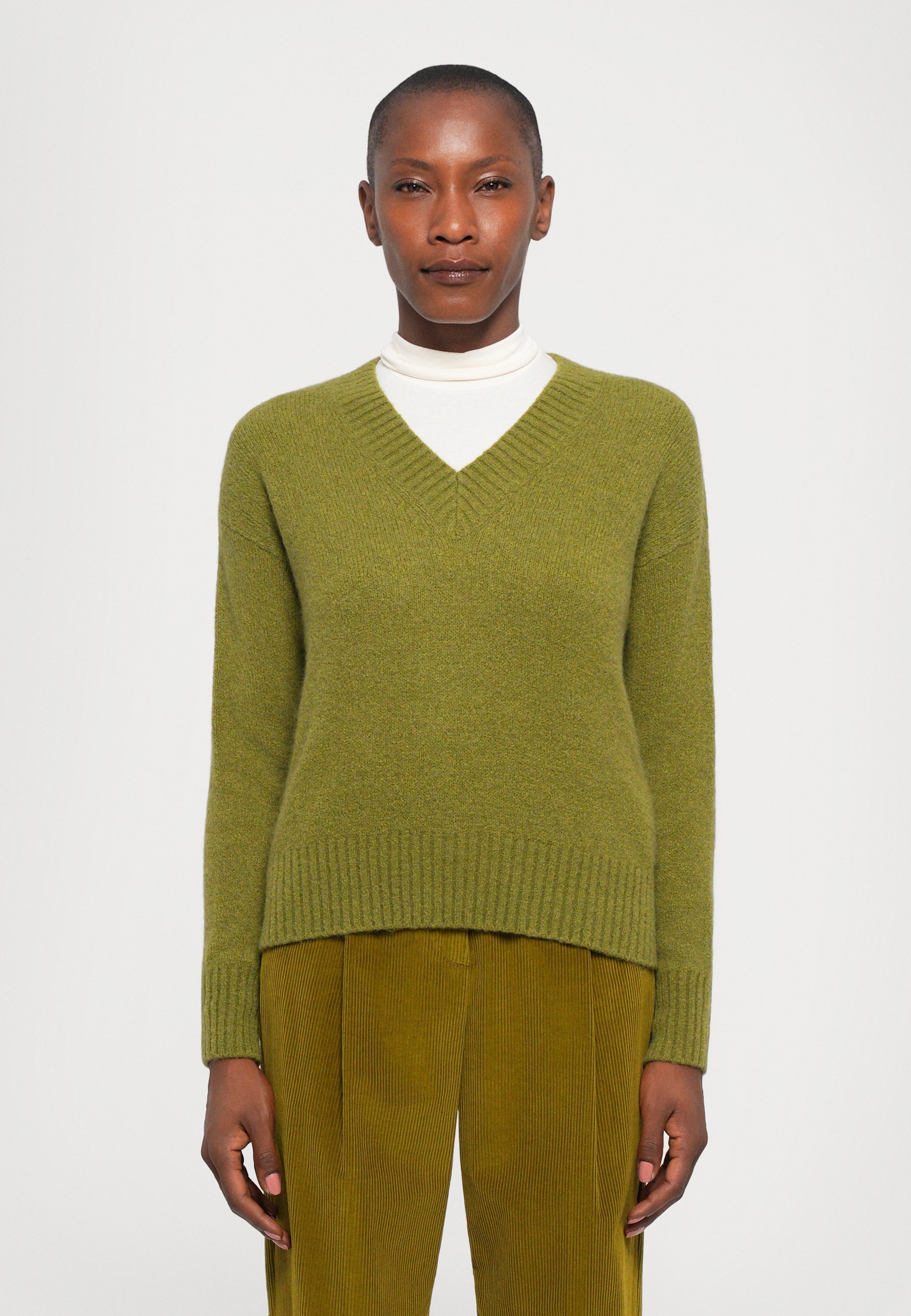 Weekend Max Mara VISITA - Jumper - verde oliva/green - Zalando.co.uk