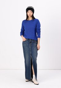 VILA VIRIL O-NECK  - Vesta - mazarine blue