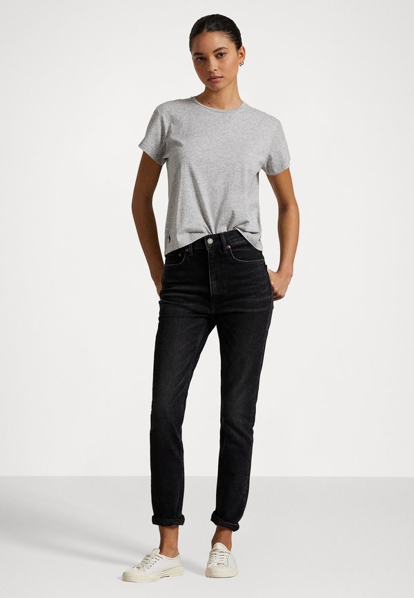 SHORT SLEEVE - Basic T-shirt - cobblestone heather3