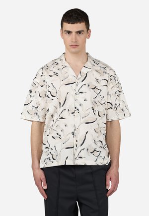 NOVO PRINTED SUMMER SHIRT - Skjorta - unbleached