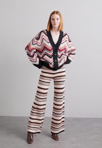 Missoni TROUSERS - Kelnės - coffee/multicolor