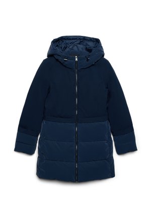 MBOTTITO CON CAPPUCCIO - Cappotto invernale - blu notte