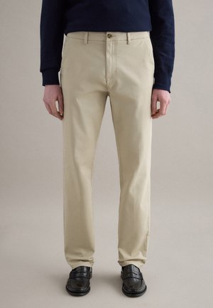 STRETCH  - Stoffhose - beige marl
