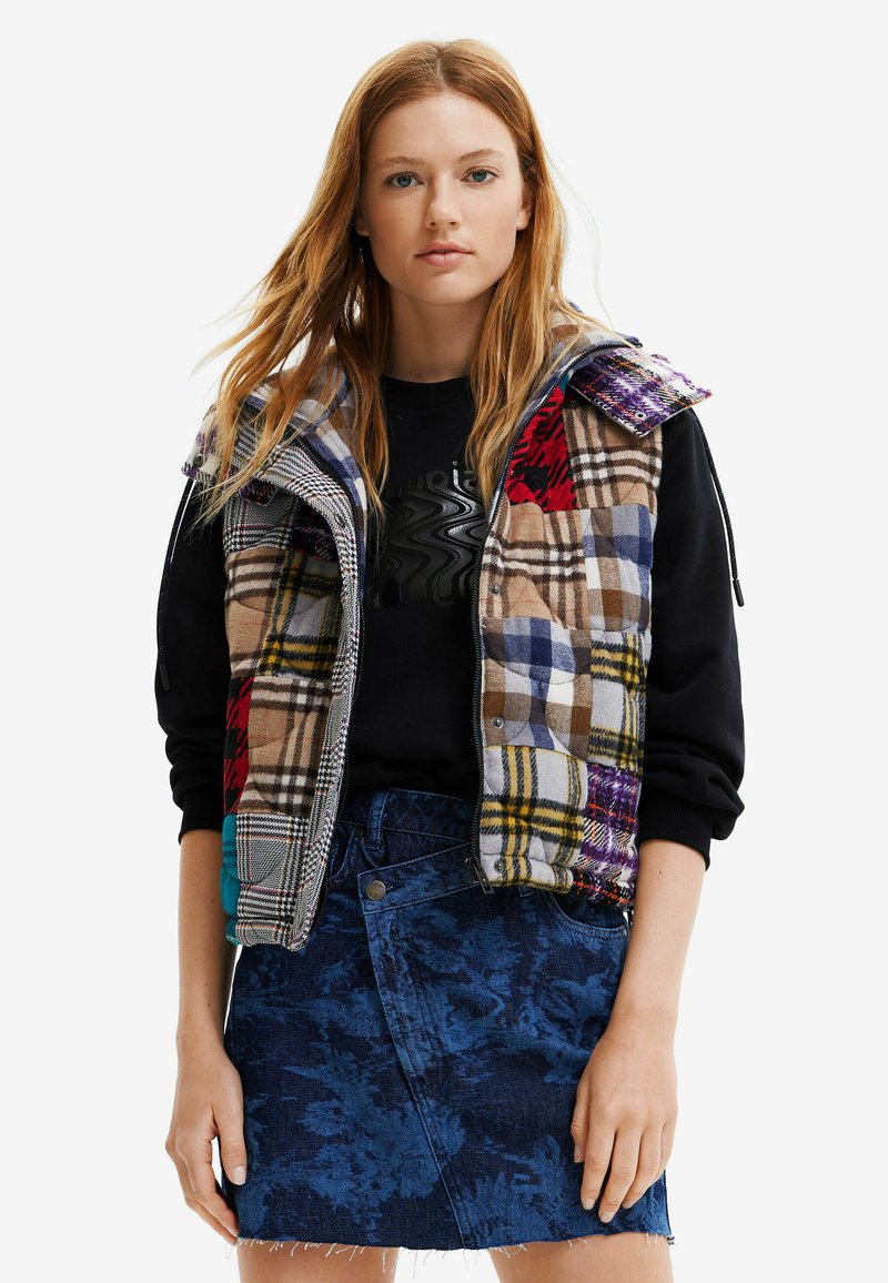 Desigual Vest black/sort Zalando.dk