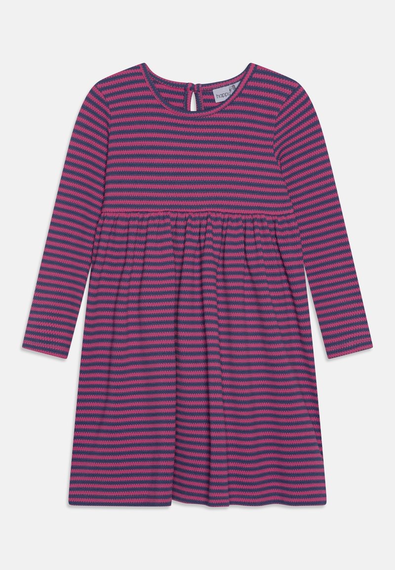 happy girls STRIPED DRESS - Denní šaty - jeans blue