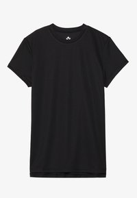 ESSENTIAL SHORT SLEEVE SPORTS T SHIRT WITH REFLECTIVE STRIP - Osnovna majica kratkih rukava - black