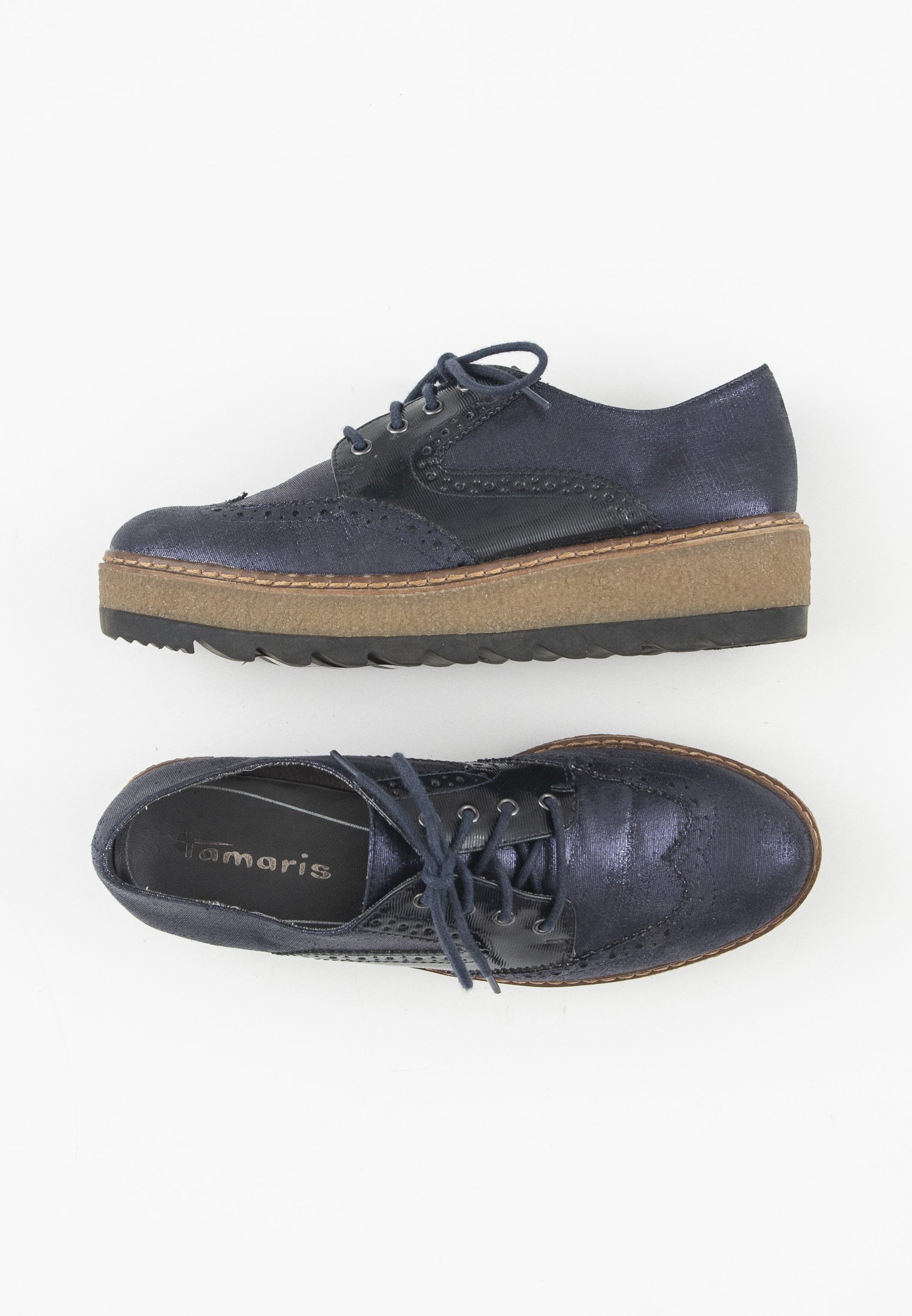 ▷ Tamaris Veterschoenen grijs (Grijs) | Online Outlet Sale: 30% korting