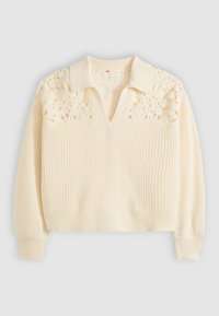 BIANCA - Striktrøje - tofu