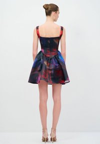 adL FLOUNCED MINI  - Vestito casual - printed black