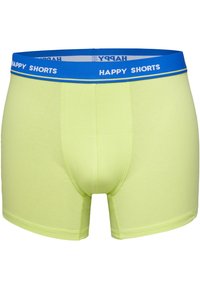 Happy Shorts 2PACK SOLIDS - Bokserit - neon yellow