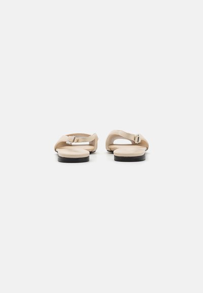GIABORGHINI VERA - Balerini peep toe - cream