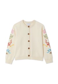 CUTWORK HOLLIE CARDIGAN - Gilet - cream