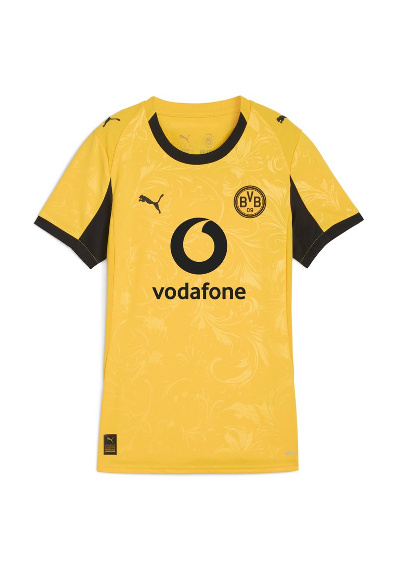 Puma T-shirt print geel
