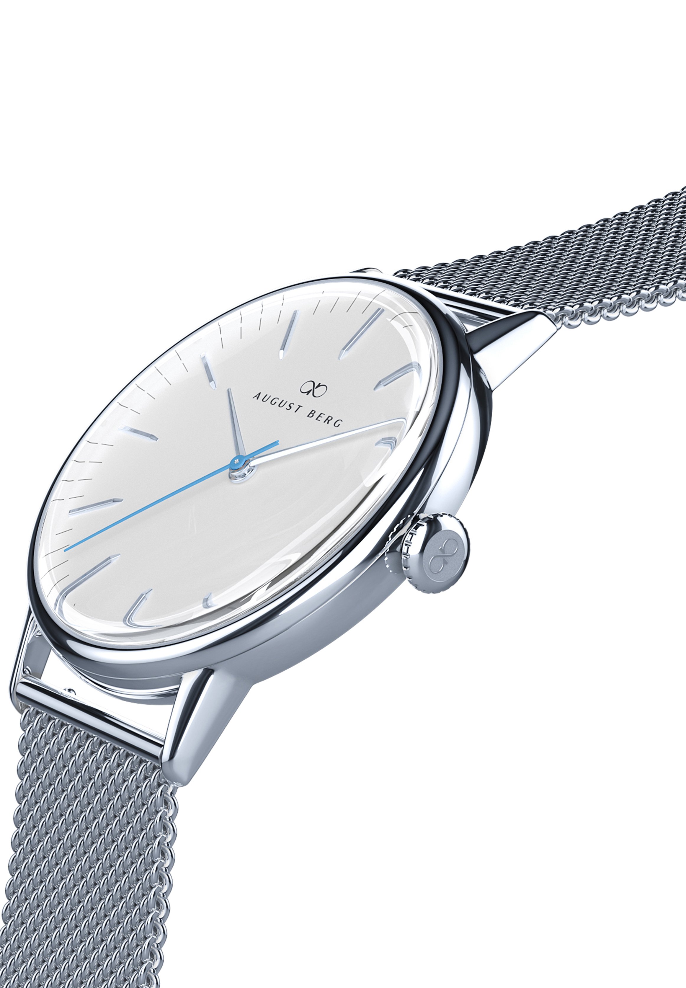 Damen UHR SERENITY SKY BLUE SILVER SILVER MESH 40MM - Uhr Damen UHR SERENITY SKY BLUE SILVER SILVER MESH 40MM - Uhr