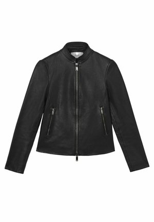 Reiss, Kožená bunda - black