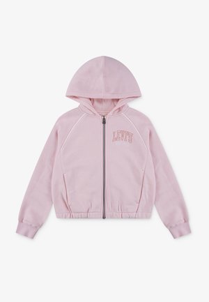 Levi's® MEET AND GREET FULL ZIP - Sweat zippé - crystal rose