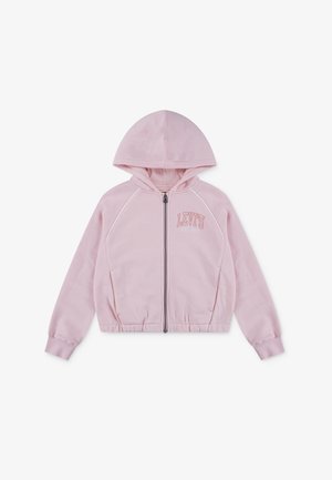 Levi's® MEET AND GREET FULL ZIP - Zip-up sweatshirt - crystal rose
