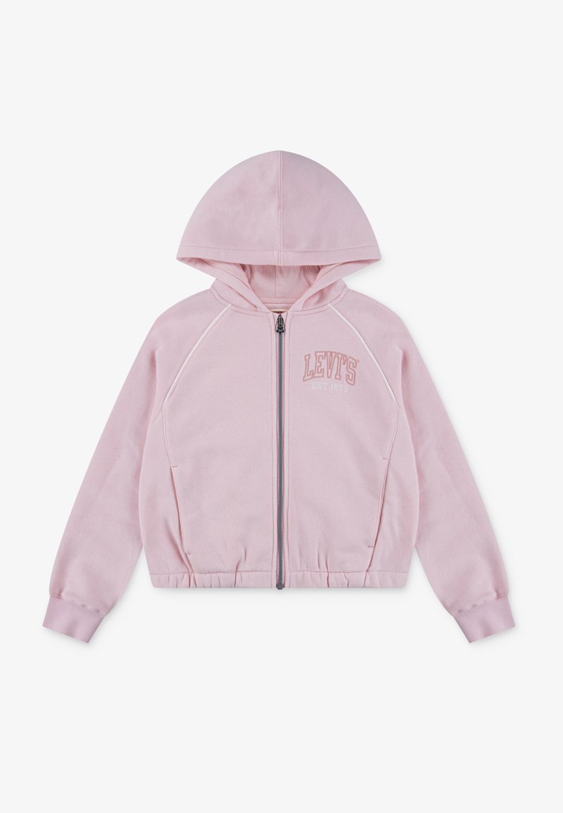 Levi's® MEET AND GREET FULL ZIP - Felpa con zip - crystal rose