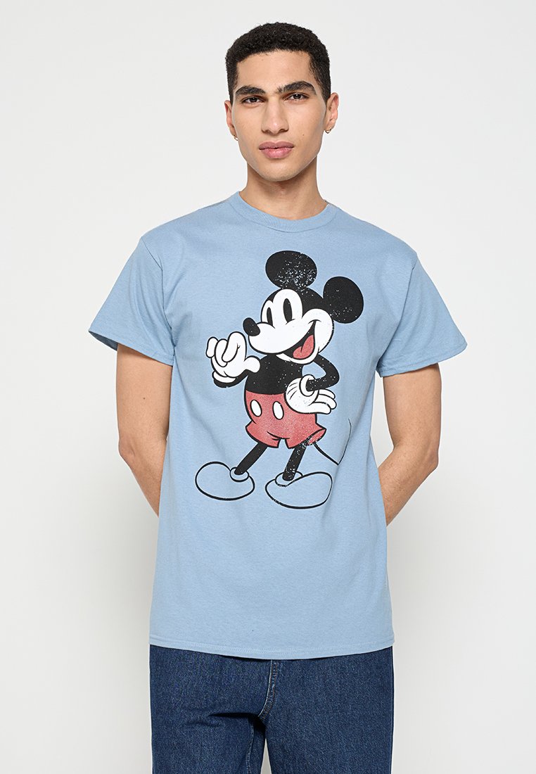 Disney T-shirt print lichtblauw