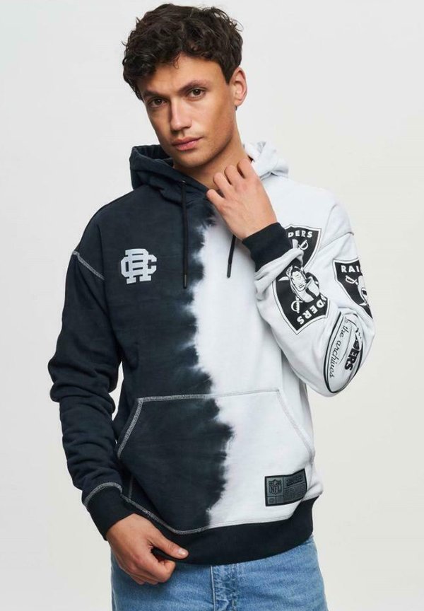 LAS VEGAS RAIDERS NFL INK DYE EFFECT - Kapuzenpullover - weiss