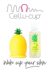 Cellu-Cup ANTI-CELLULITE EMERGENCY KIT - Huidverzorgingsset - yellow