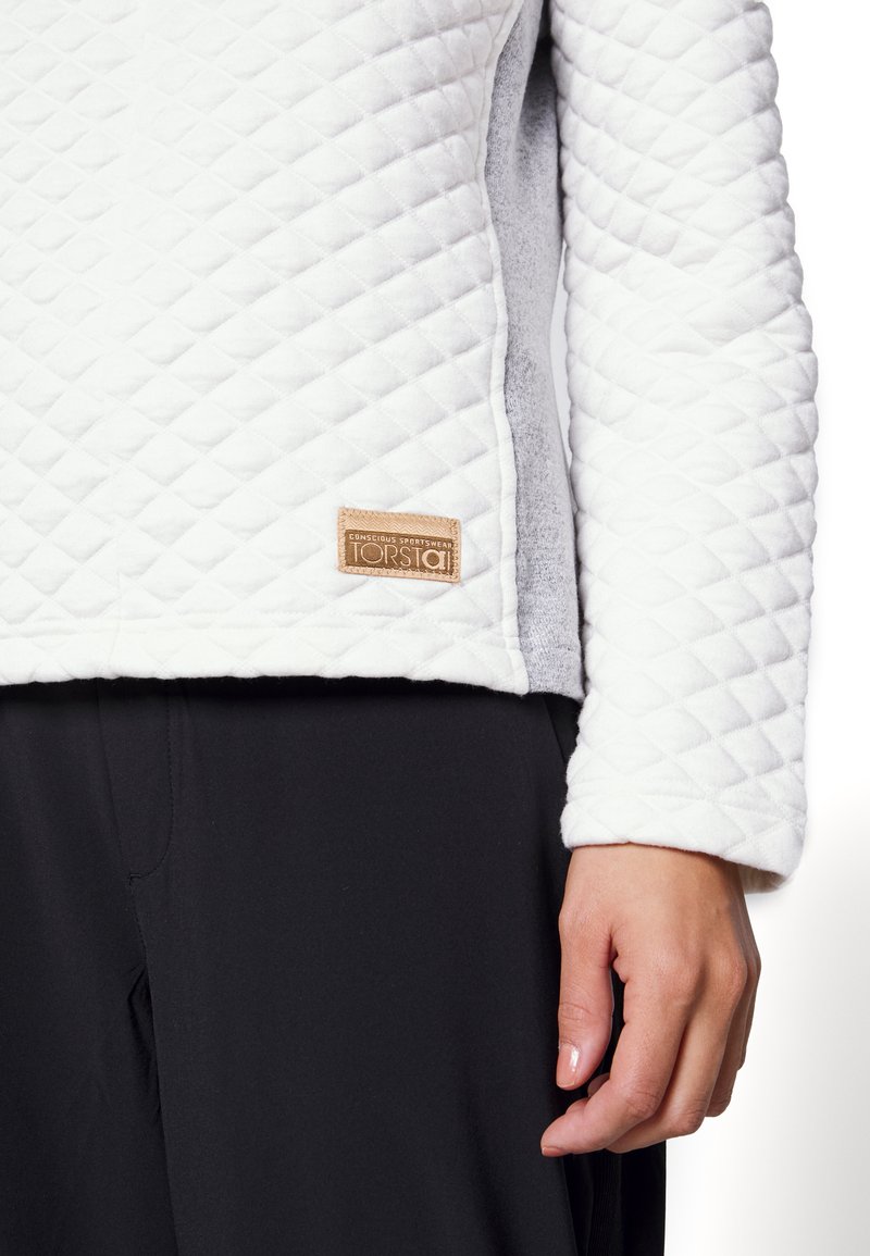 Damen Sportbekleidung | Torstai PADOVA Fleecejacke natural white/weiß - FF96043 Damen Sportbekleidung | Torstai PADOVA Fleecejacke natural white/weiß - FF96043