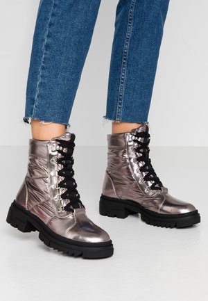 Even&Odd Bottines à lacets - gunmetal