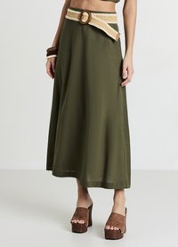 Calliope LUNGA VISC - Maxirock - verde militare scuro