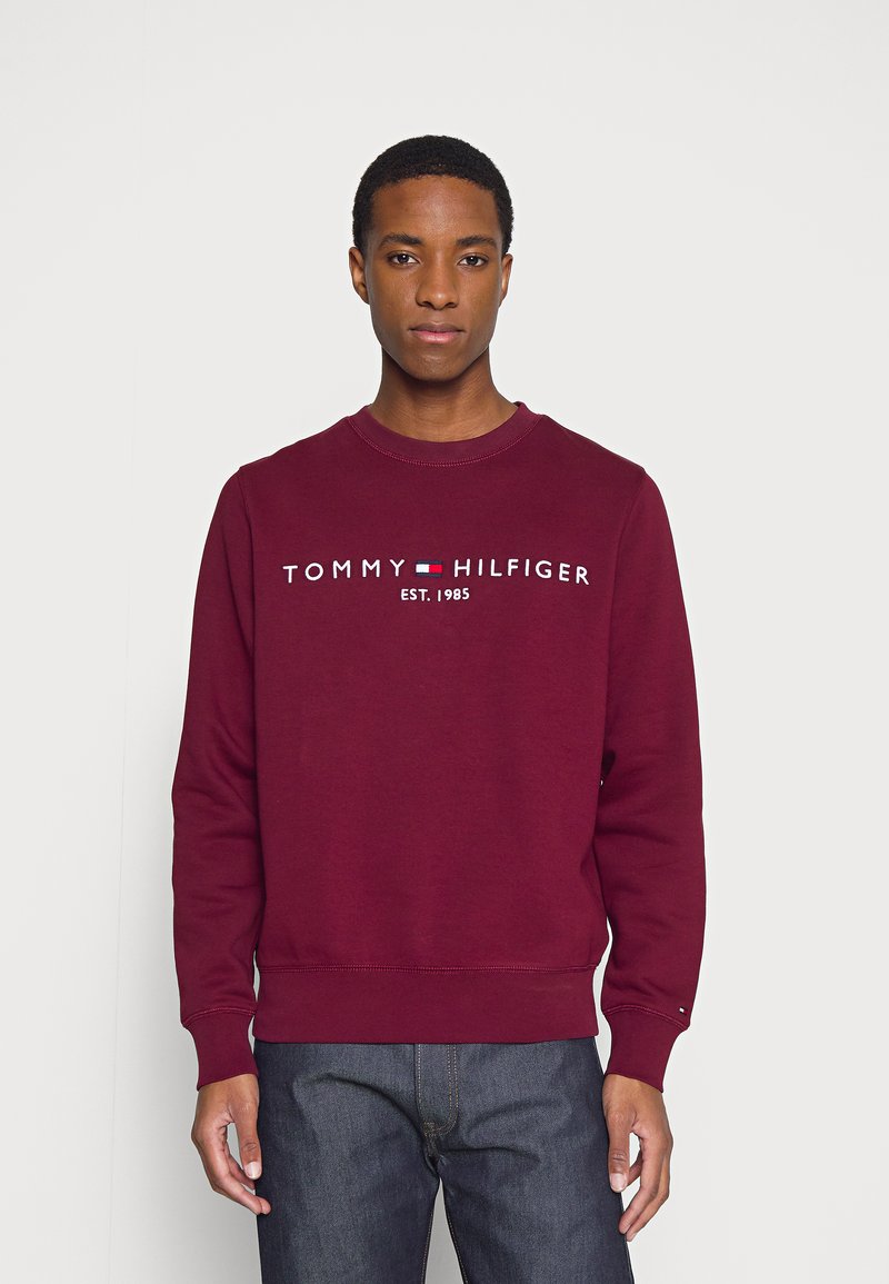 Tommy Hilfiger LOGO - Camisola - deep rouge