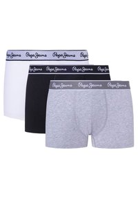 Pepe Jeans - 3 PACK - Bikses - grey marl Miniatūras attēls 1