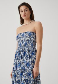ONLY ONLZELINA LIFE SMOCK  DRESS SKIRT - Rochie de zi - dazzling blue